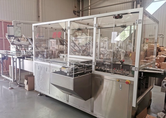 Emulsion 70pcs/Min Cartoner Packaging Machine , 30pcs/Min Filling Machine For Thick Lotion