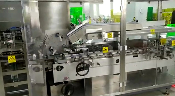 180 Pcs/Min Continuous Blister Cartoning Machine 50hz Horizontal Cartoner