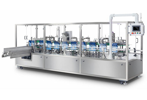 Semi Automatic Liner Cartoner Packaging Machine Eyebrow Pencil Vertical Continuous Motion