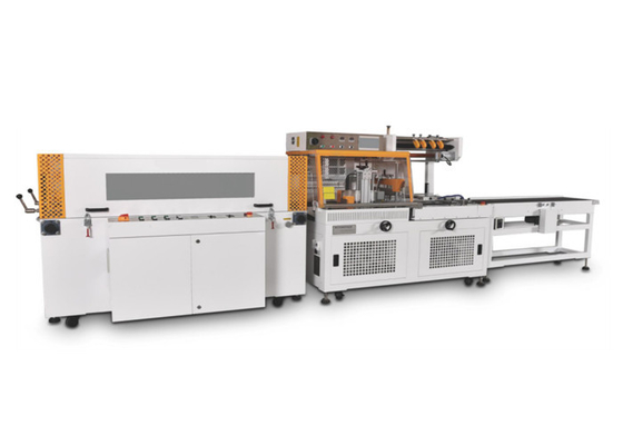 Servo POF Shrink Wrapping Machine For Cartons 60 Pcs/Min Automatic Sleeve Sealer