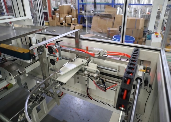 240w Food Carton Erector Machine Tape Sealing Small Case Erector