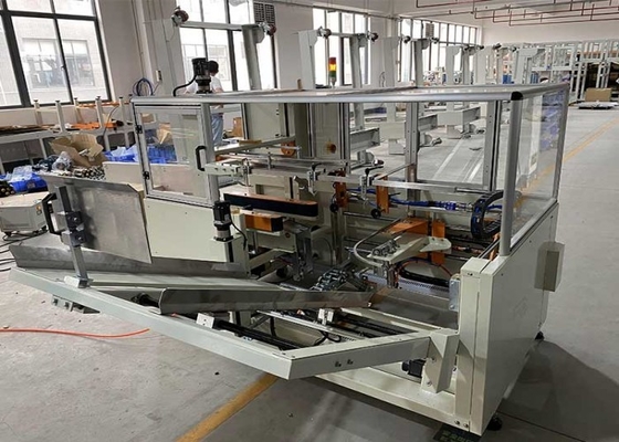 Cigarette Tobacco Automatic Carton Erector Servo Case Erectors