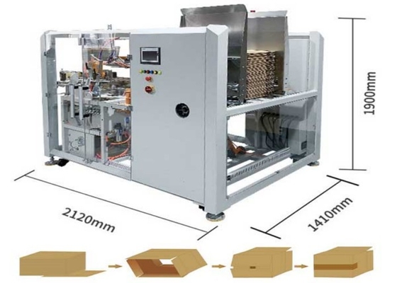 High Speed Carton Erector Machine 30 Carton/Min Horizontal Sealer