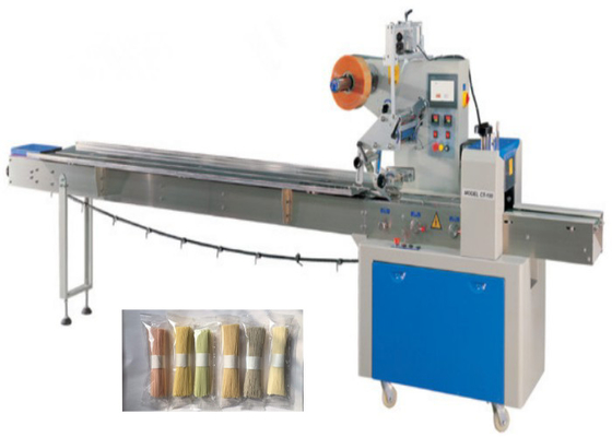 Dried Noodles Pillow Bag Packaging Machine 25-180 Bags/Min Blister Packing For Food Industry
