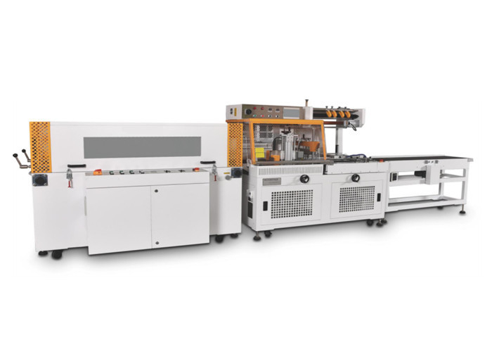 Servo POF Shrink Wrapping Machine For Cartons 60 Pcs/Min Automatic Sleeve Sealer