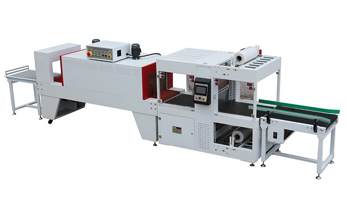 PE Straight Carton Automatic Sleeve Wrapping Machine 20 Pcs/Min Shrink Wrap Tunnel